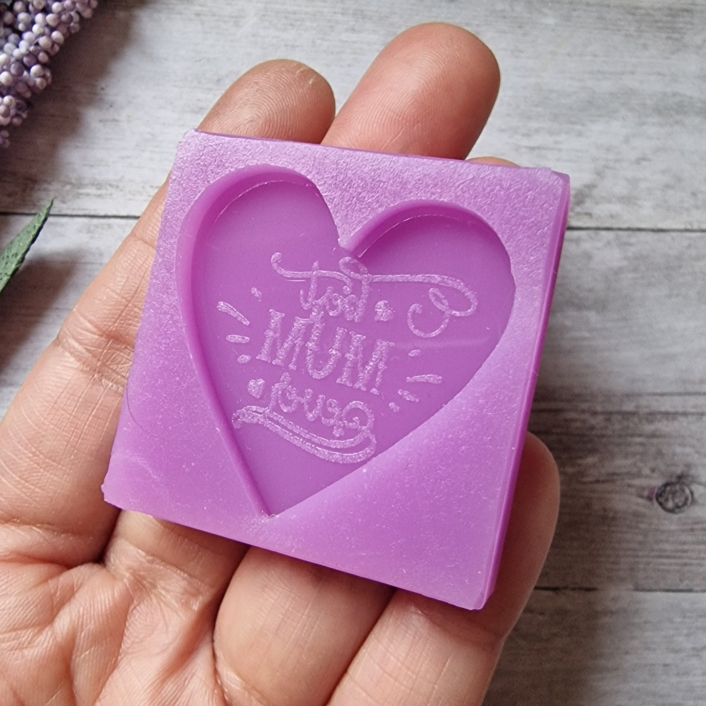 Resin keychain mold - 35mm best mum ever mother's day mold